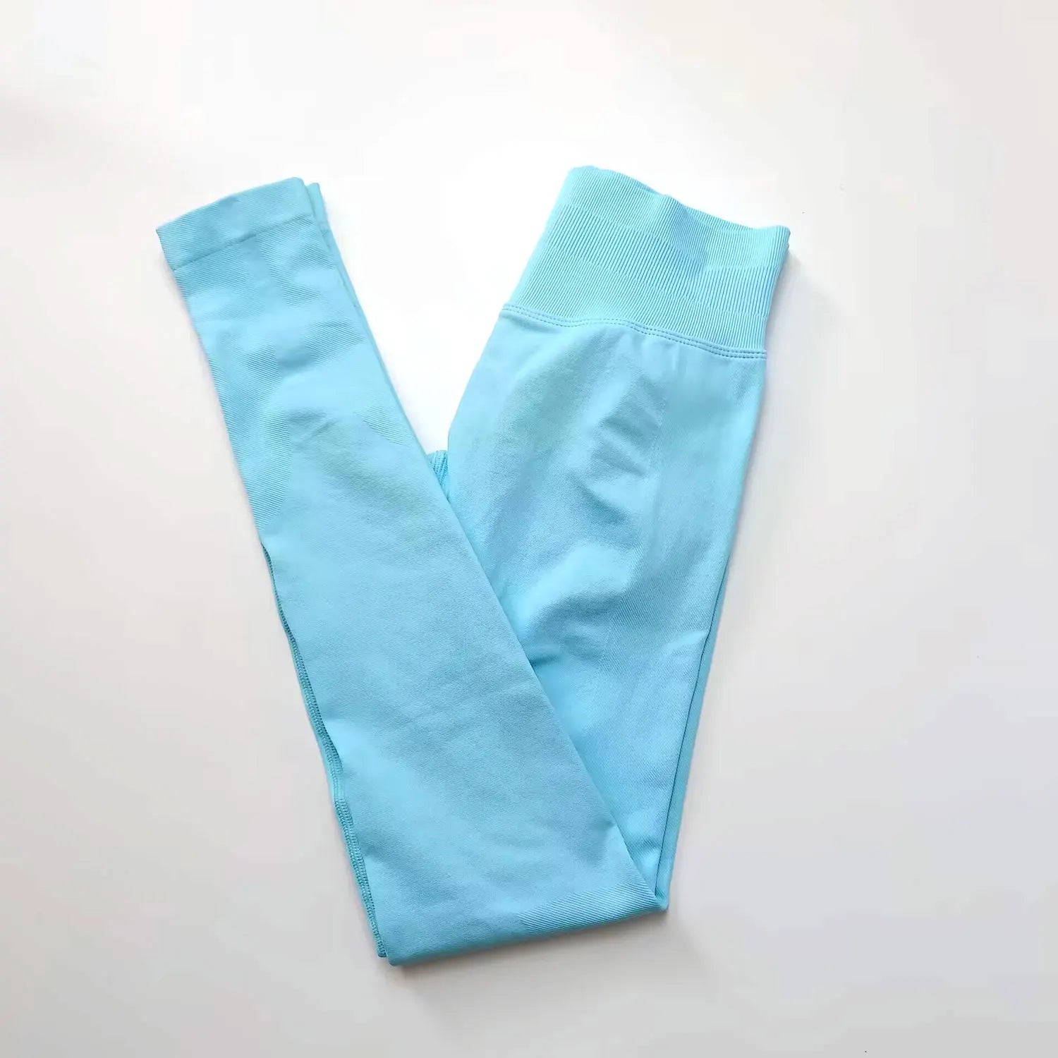 NCLAGEN Impact Leggings Women Seamless Sports Yoga Pants Low Ribbed Band Gym clothes Fitness Workout wear Scrunch Bum Tights