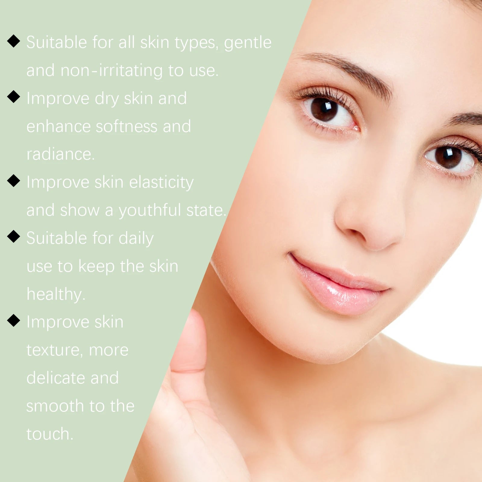 Hyaluronic Acid Cleansing Gel Pore Cleaning & Hydrating Non-Drying Face Wash Exfoliating Moisturizing Formula Facial Cleansing