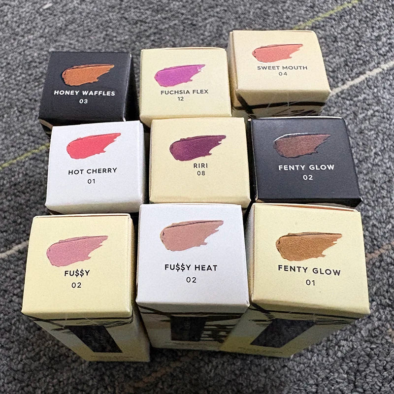 Fenty Beauty Gloss Bomb Lip Glaze Multi-color Moisten Shine Glitter Lip Plumper Makeup Beginner Liquid Lipstick Makeup Cosmetics