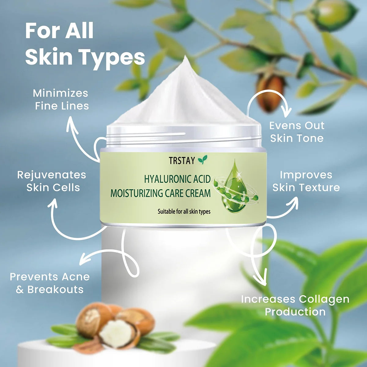 Instant Remove Wrinkles Retinol Face Cream Lifting Anti Aging Anti Eye Bags Moisturizer Facial Treatment Korean Care