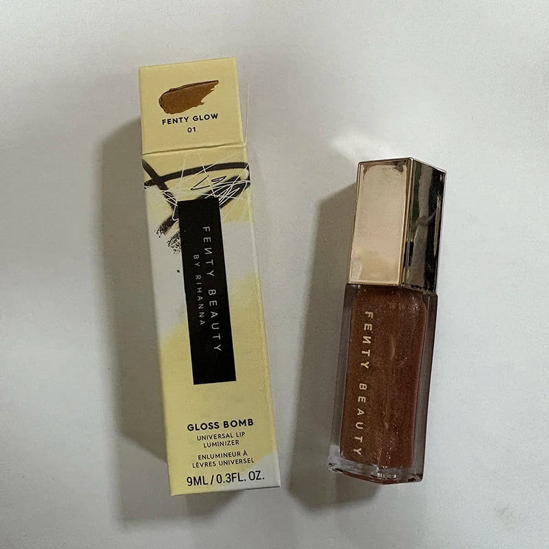 Fenty Beauty Gloss Bomb Lip Glaze Multi-color Moisten Shine Glitter Lip Plumper Makeup Beginner Liquid Lipstick Makeup Cosmetics